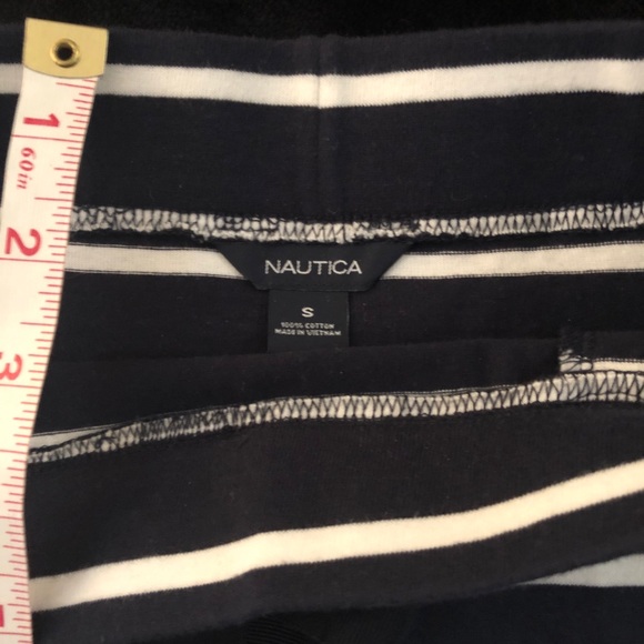 Nautica. Nautical stripe skirt. - Picture 4 of 4